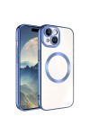 iPhone 15 Uyumlu Magsafe Wireless Şarj Özellikli Setro Silikon-Sierra Mavi iPhone 15 Uyumlu Magsafe Wireless Şarj Özellikli Setro Silikon-Sierra Mavi