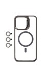 iPhone 15 Pro Uyumlu Magsafe Wireless Şarj Özellikli Standlı Zore Magsafe Klon LCSMX-li Kılıf-Gr iPhone 15 Pro Uyumlu Magsafe Wireless Şarj Özellikli Standlı Zore Magsafe Klon LCSMX-li Kılıf-Gr