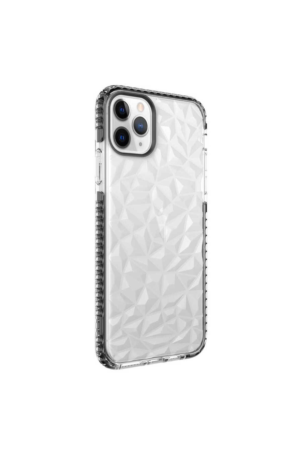 iPhone 11 Pro Max Uyumlu Zore Buzz Kılıf-Siyah