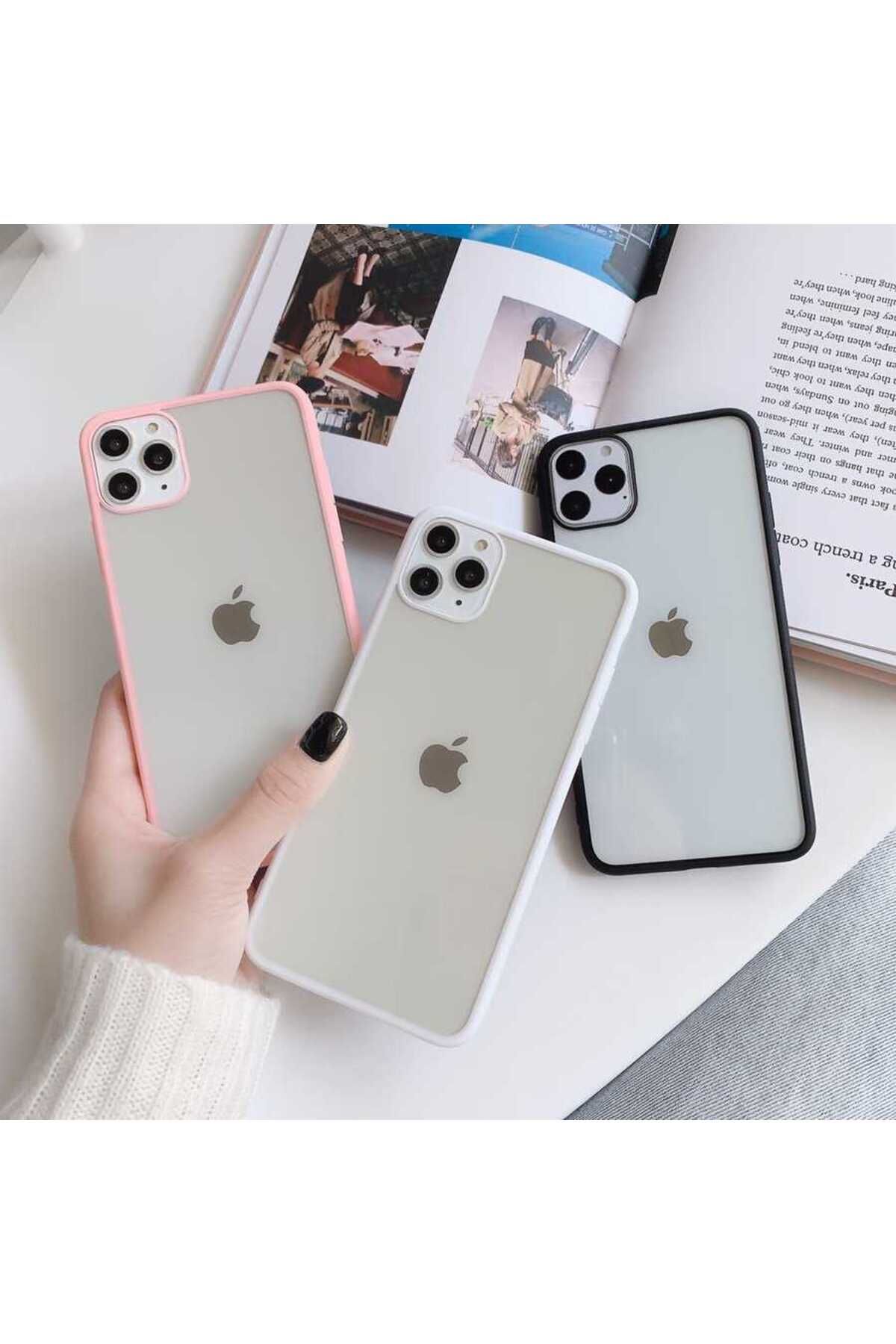 iPhone 12 Mini Uyumlu Zore Endi Kılıf-Beyaz iPhone 12 Mini Uyumlu Zore Endi Kılıf-Beyaz