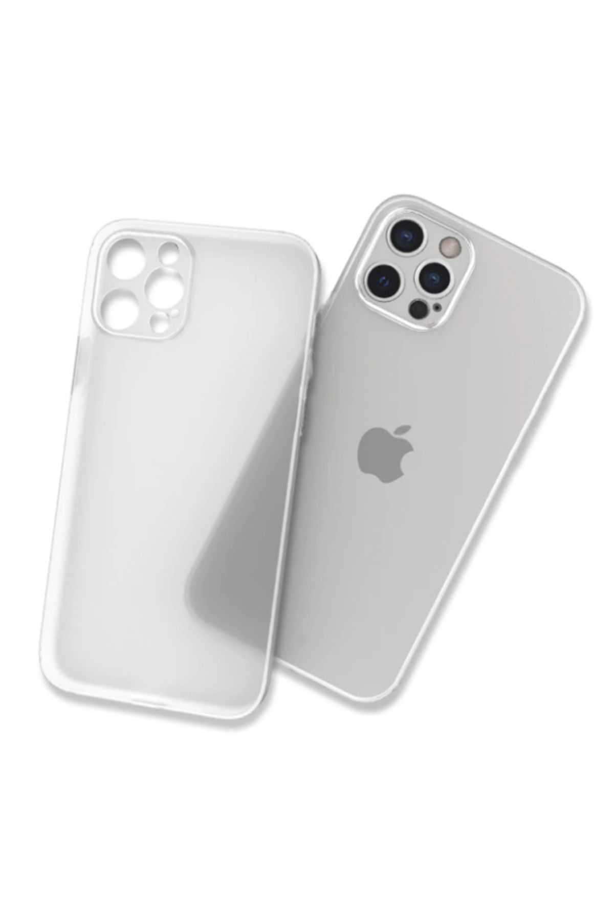 iPhone 12 Pro Max Uyumlu  Tiny Kılıf-Renksiz