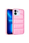 iPhone 11 Uyumlu Kamera Korumalı Airbagli Renkli Zore Seksek Kılıf-Pembe iPhone 11 Uyumlu Kamera Korumalı Airbagli Renkli Zore Seksek Kılıf-Pembe
