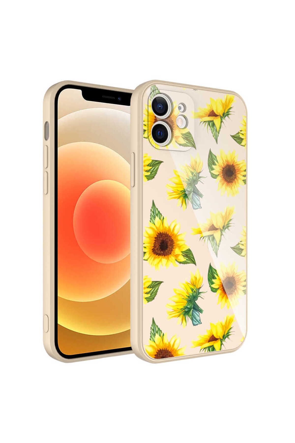 iPhone 11 Uyumlu Kamera Korumalı Desenli Sert Silikon Zore Epoksi Kılıf-NO2