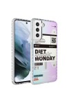 Galaxy S21 FE Uyumlu Airbag Kenarlı Renkli Desenli Silikon Zore Elegans Kılıf-NO5 Galaxy S21 FE Uyumlu Airbag Kenarlı Renkli Desenli Silikon Zore Elegans Kılıf-NO5