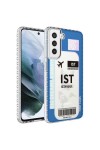 Galaxy S21 FE Uyumlu Airbag Kenarlı Renkli Desenli Silikon Zore Elegans Kılıf-NO4 Galaxy S21 FE Uyumlu Airbag Kenarlı Renkli Desenli Silikon Zore Elegans Kılıf-NO4