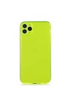 iPhone 11 Pro Max Uyumlu Zore Mun Silikon-Sarı iPhone 11 Pro Max Uyumlu Zore Mun Silikon-Sarı