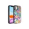 iPhone 11 Uyumlu Aynalı Desenli Kamera Korumalı Parlak Zore Mirror Kılıf-Kalp