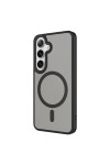 Galaxy S24 Uyumlu Sert PC Arka Yüzey Wireless Şarj Özellikli Zore Flet Magsafe Kılıf-Gri Galaxy S24 Uyumlu Sert PC Arka Yüzey Wireless Şarj Özellikli Zore Flet Magsafe Kılıf-Gri