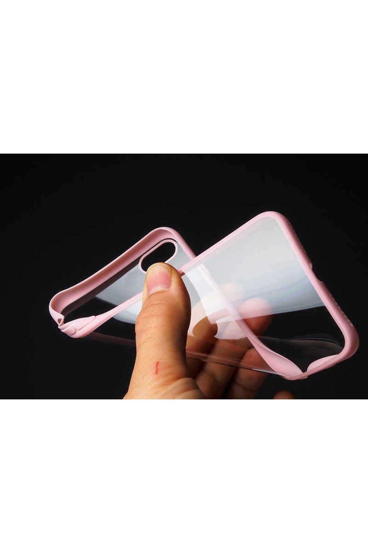 iPhone SE 2022 Uyumlu Zore Endi Kılıf-Pembe