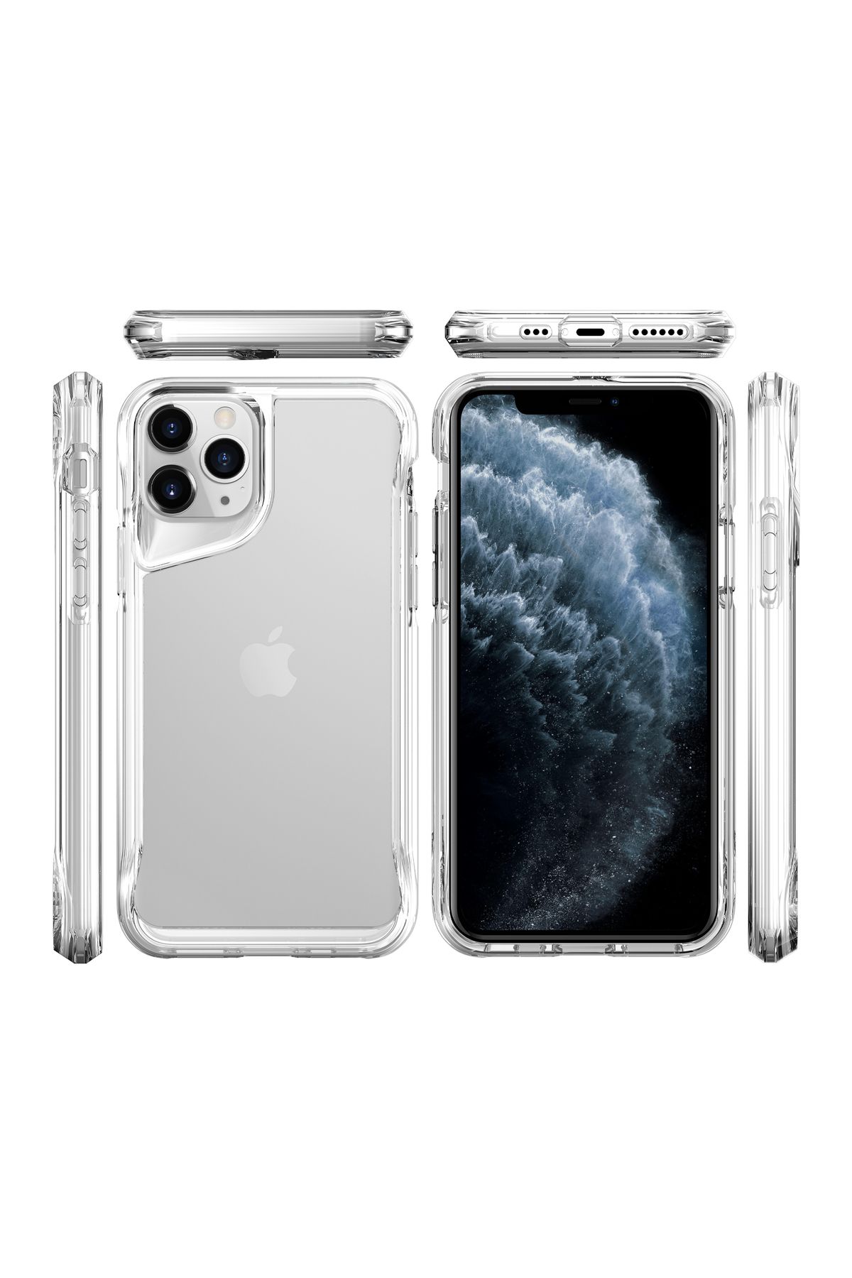 iPhone 11 Pro Max Uyumlu Zore T-Max Kılıf-Renksiz