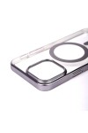 iPhone 15 Pro Uyumlu Wireless Şarj Özellikli Sert PC Zore Mat Riksos Magsafe Kılıf-Lacivert iPhone 15 Pro Uyumlu Wireless Şarj Özellikli Sert PC Zore Mat Riksos Magsafe Kılıf-Lacivert
