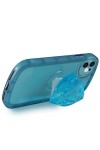 iPhone 11 Uyumlu Kamera Korumalı Pop Soketli Renkli Zore Ofro Kılıf-Mavi iPhone 11 Uyumlu Kamera Korumalı Pop Soketli Renkli Zore Ofro Kılıf-Mavi