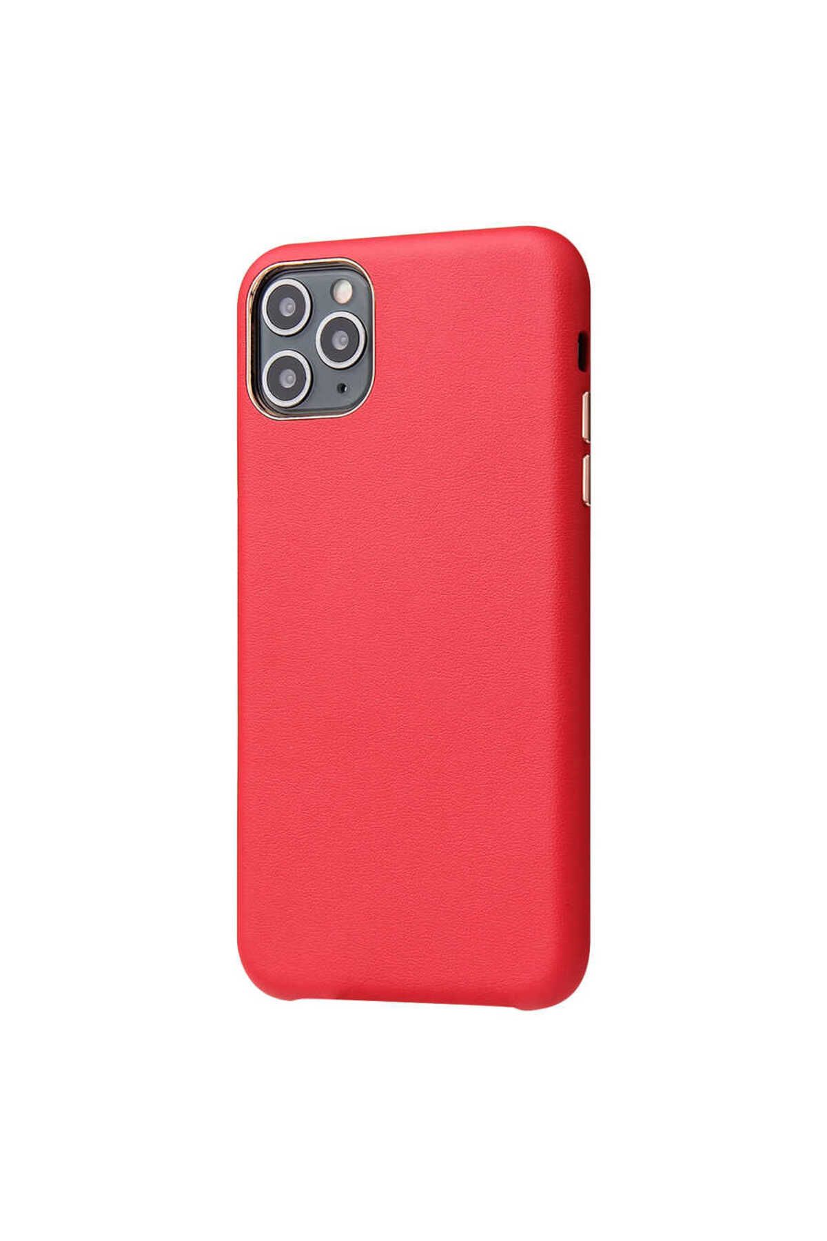 iPhone 11 Pro Max Uyumlu Zore Eyzi Kılıf-Kırmızı