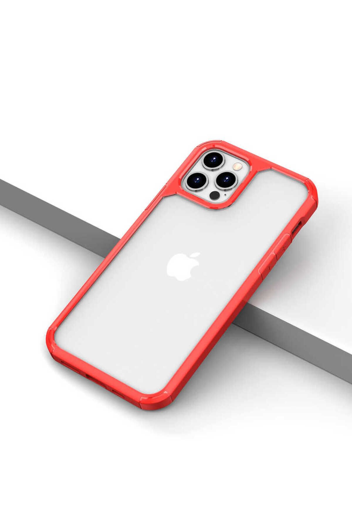 iPhone 11 Pro Max Uyumlu Zore Roll Kılıf-Kırmızı