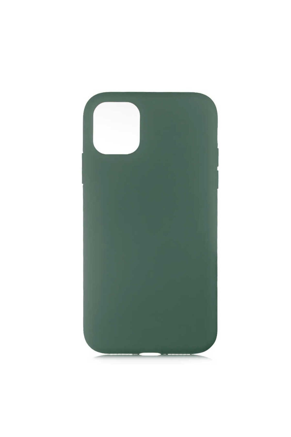 iPhone 11 Uyumlu Zore LSR Lansman Kılıf-Koyu Yeşil