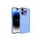 iPhone 14 Pro Uyumlu Metal Çerçeve ve Buton Tasarımlı Silikon Zore Luna Kılıf-Lila