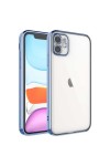 iPhone 11 Uyumlu Zore Glitter Full Renkli Silikon Kılıf-Mavi iPhone 11 Uyumlu Zore Glitter Full Renkli Silikon Kılıf-Mavi
