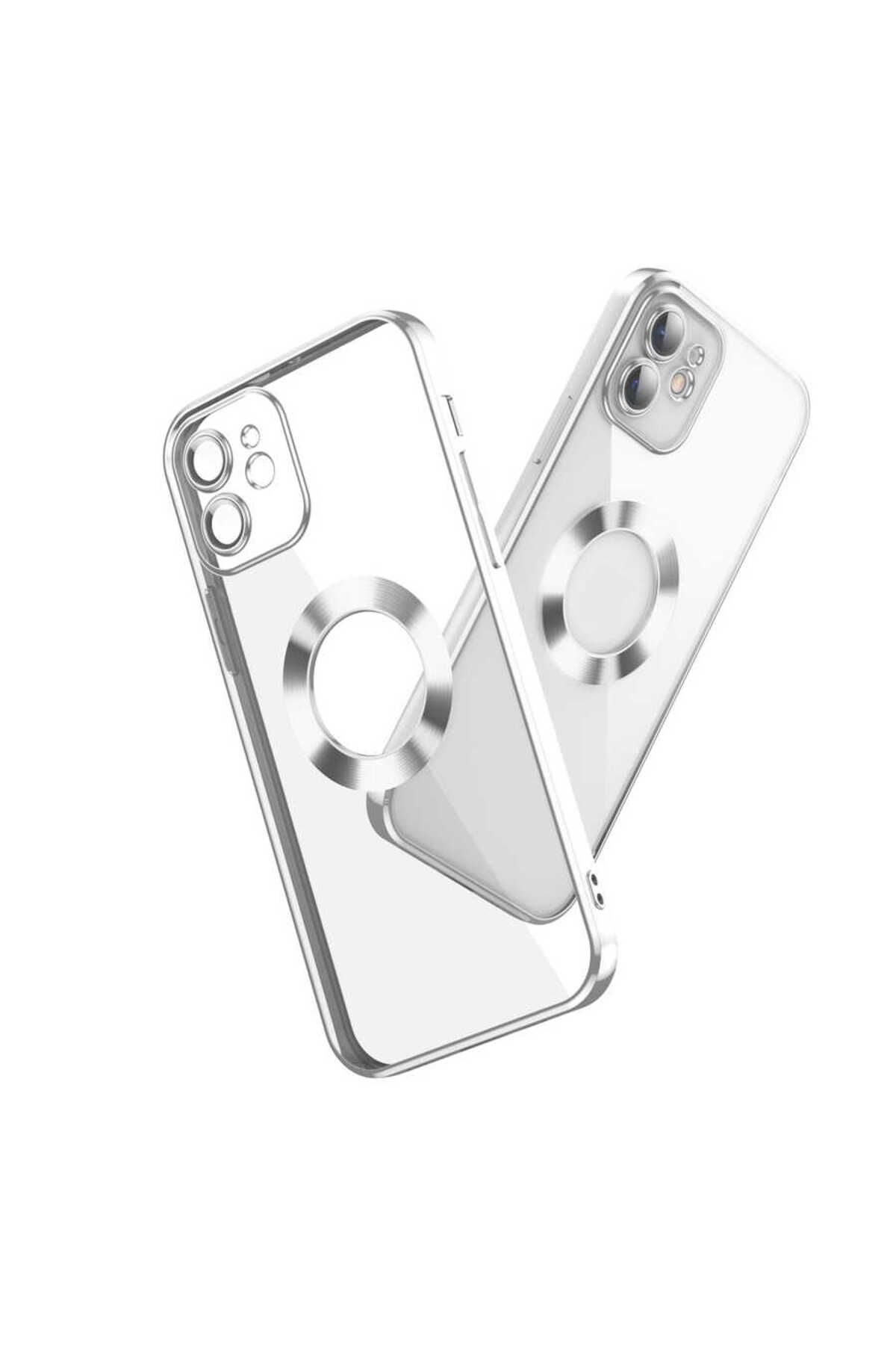 iPhone 11 Uyumlu Kamera Korumalı Logo Gösteren Zore Omega Kılıf-Gold iPhone 11 Uyumlu Kamera Korumalı Logo Gösteren Zore Omega Kılıf-Gold