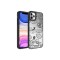 iPhone 11 Pro Uyumlu Aynalı Desenli Kamera Korumalı Parlak Zore Mirror Kılıf-Seyahat