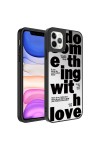 iPhone 11 Pro Uyumlu Aynalı Desenli Kamera Korumalı Parlak Zore Mirror Kılıf-Love iPhone 11 Pro Uyumlu Aynalı Desenli Kamera Korumalı Parlak Zore Mirror Kılıf-Love
