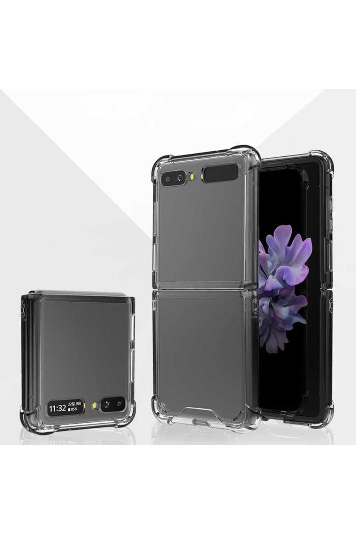 Galaxy Z Flip 4 Uyumlu Zore Nitro Anti Shock Silikon-Renksiz Galaxy Z Flip 4 Uyumlu Zore Nitro Anti Shock Silikon-Renksiz