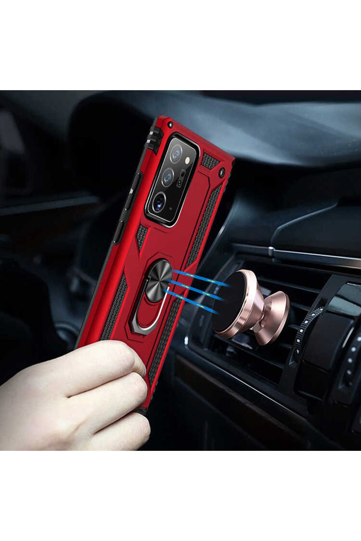 Galaxy Note 20 Ultra Uyumlu Zore Vega Kılıf-Kırmızı Galaxy Note 20 Ultra Uyumlu Zore Vega Kılıf-Kırmızı