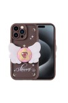 iPhone 15 Pro Max Kılıf Kamera Korumalı Figür Tasarımlı Zore Kapya Kapak-Koyu Kahve iPhone 15 Pro Max Kılıf Kamera Korumalı Figür Tasarımlı Zore Kapya Kapak-Koyu Kahve