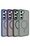 Galaxy S23 Uyumlu Mat Arka Yüzey Wireless Şarj Özellikli Zore Flet Magsafe Kılıf-Derin Mor Galaxy S23 Uyumlu Mat Arka Yüzey Wireless Şarj Özellikli Zore Flet Magsafe Kılıf-Derin Mor