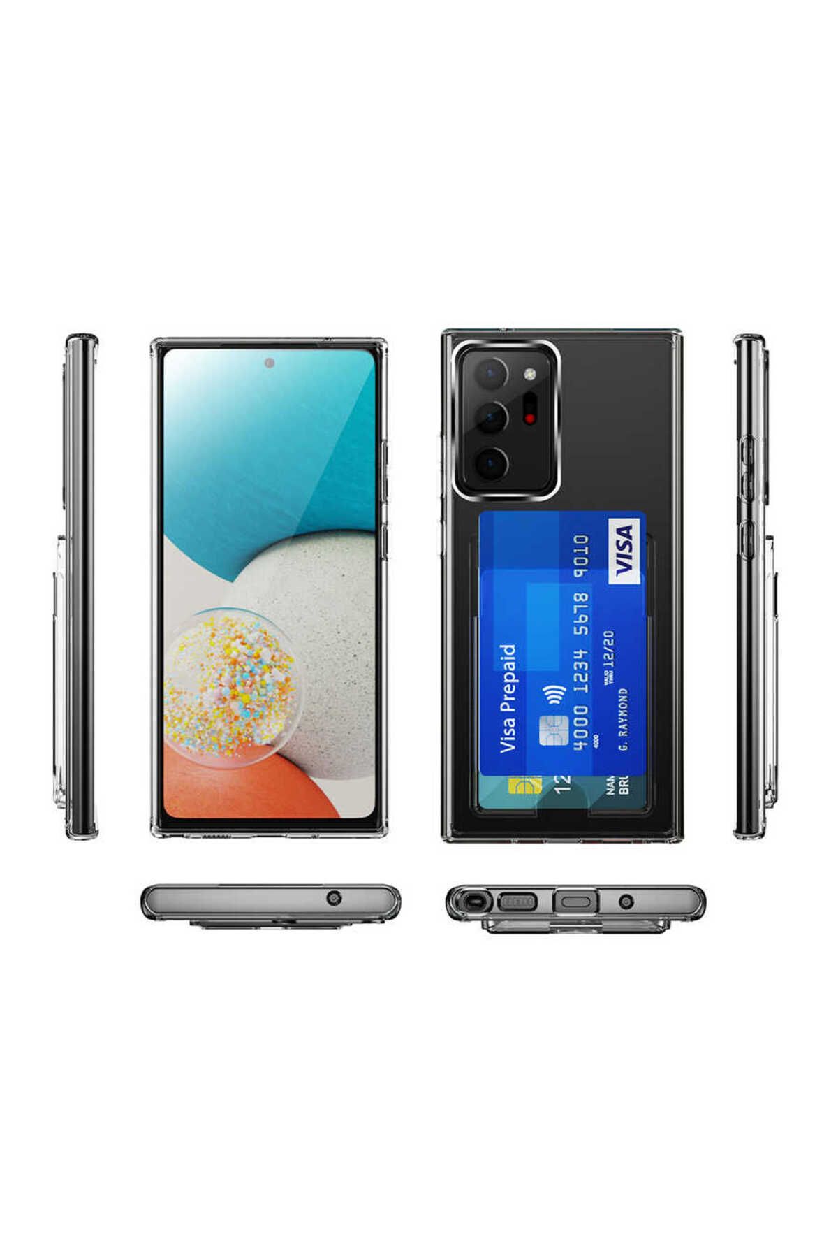 Galaxy Note 20 Ultra Uyumlu Zore CSMX-a Kılıf-Renksiz Galaxy Note 20 Ultra Uyumlu Zore CSMX-a Kılıf-Renksiz