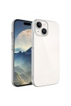 iPhone 15 Uyumlu Sert PC Renkli Çerçeveli Zore Riksos Kılıf-Gümüş iPhone 15 Uyumlu Sert PC Renkli Çerçeveli Zore Riksos Kılıf-Gümüş
