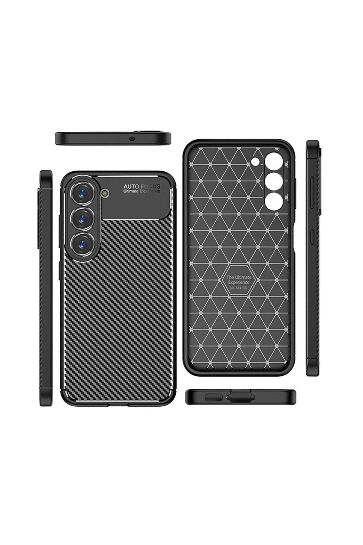 Galaxy S23 Uyumlu Zore Negro Silikon Kılıf-Lacivert Galaxy S23 Uyumlu Zore Negro Silikon Kılıf-Lacivert