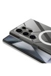 Galaxy S24 Ultra Kılıf Kamera Korumalı Magsafe Sert PC Zore Porto Kapak-Renksiz Galaxy S24 Ultra Kılıf Kamera Korumalı Magsafe Sert PC Zore Porto Kapak-Renksiz