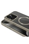 iPhone 15 Pro Max Uyumlu Mat Tasarımlı Magsafe Wireless Şarj Özellikli Zore Mat Setro Kılıf-Si iPhone 15 Pro Max Uyumlu Mat Tasarımlı Magsafe Wireless Şarj Özellikli Zore Mat Setro Kılıf-Si