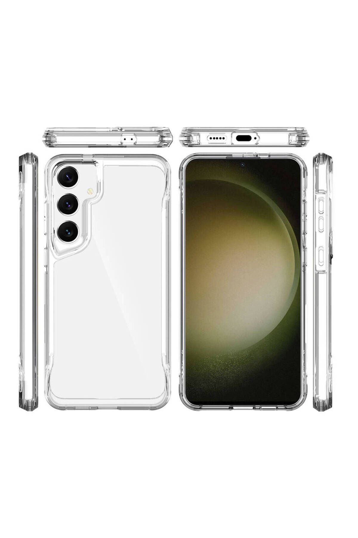 Galaxy S24 Plus Uyumlu Zore T-Max Kılıf-Renksiz