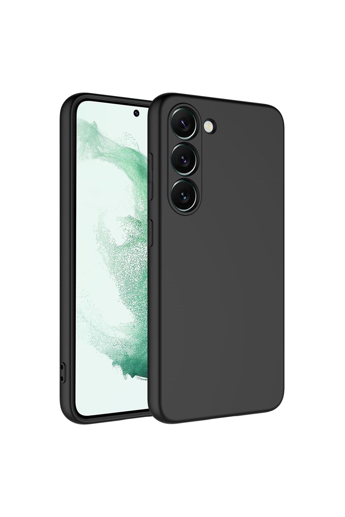 Galaxy S23 Uyumlu Zore Mara Lansman Kılıf-Siyah