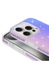 iPhone 15 Pro Uyumlu Parlak Renk Geçişli Zore Velle Kılıf-Pembe iPhone 15 Pro Uyumlu Parlak Renk Geçişli Zore Velle Kılıf-Pembe