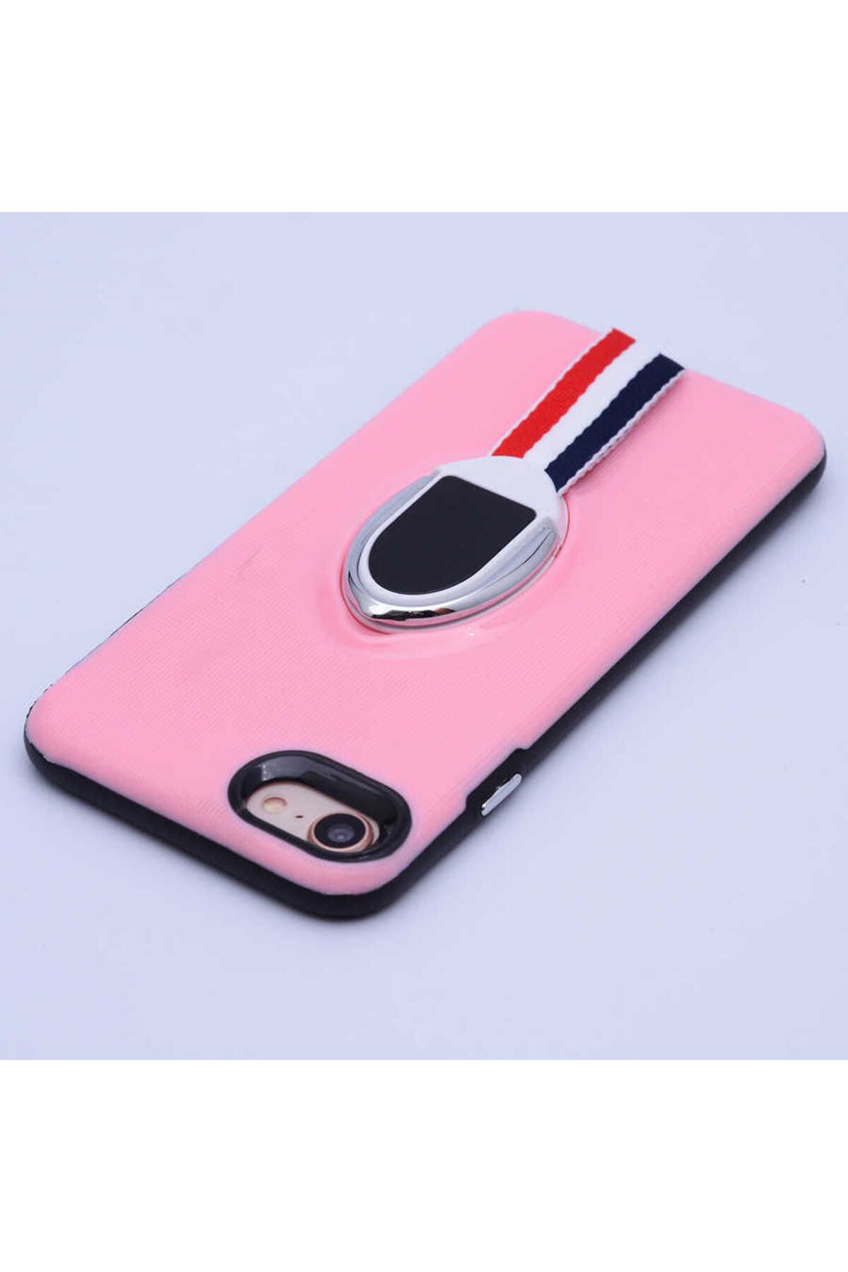 iPhone SE 2022 Uyumlu Zore Foxy Silikon-Pembe