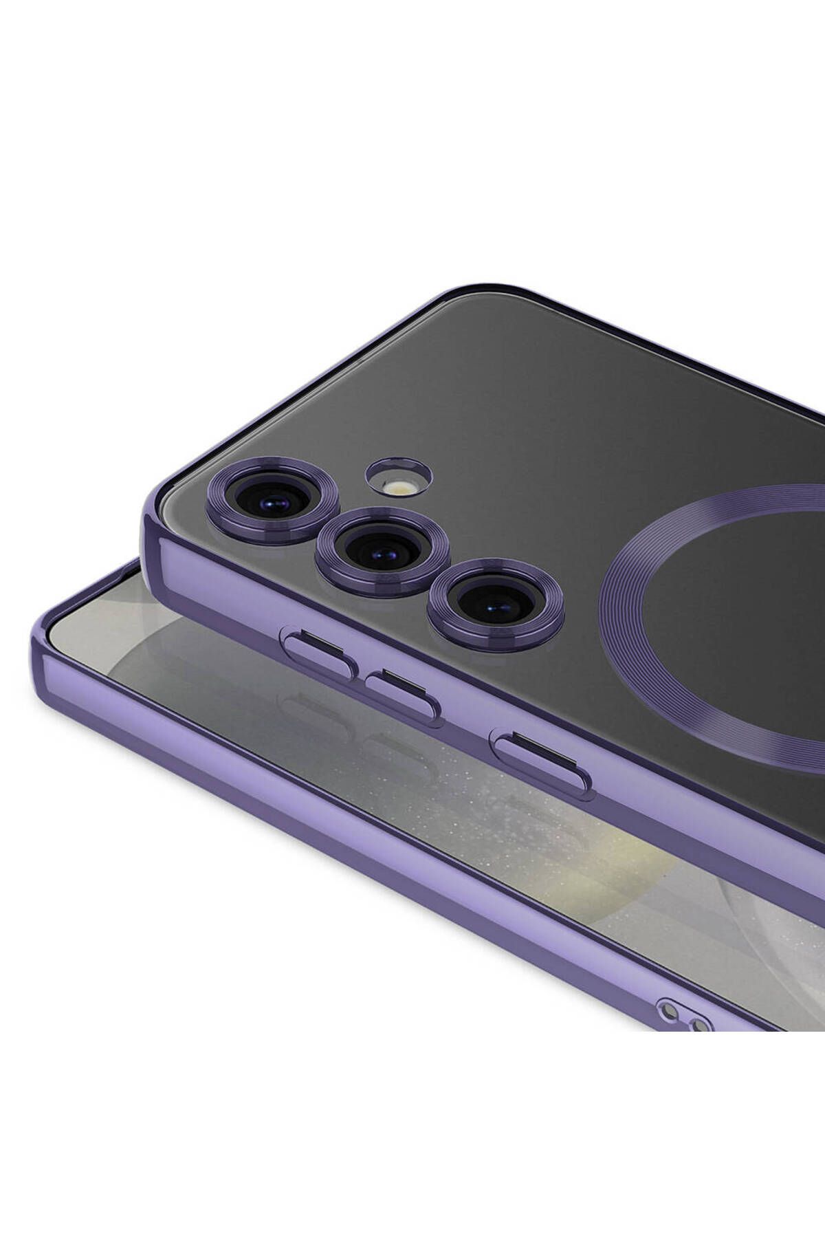 Galaxy S24 Plus Uyumlu Kamera Korumalı Magsafe Wireless Şarj Özellikli Zore Demre Kılıf-Koyu Galaxy S24 Plus Uyumlu Kamera Korumalı Magsafe Wireless Şarj Özellikli Zore Demre Kılıf-Koyu