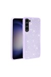 Galaxy S23 Uyumlu Parlak Taşlı Tasarım Zore Ston Kılıf-Lila Galaxy S23 Uyumlu Parlak Taşlı Tasarım Zore Ston Kılıf-Lila