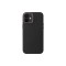 iPhone 12 Mini Uyumlu Zore Leathersafe Wireless Kılıf-Siyah