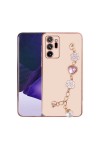 Galaxy Note 20 Ultra Uyumlu El Tutamaçlı Kamera Korumalı Zore Taka Silikon Kılıf-Pembe Galaxy Note 20 Ultra Uyumlu El Tutamaçlı Kamera Korumalı Zore Taka Silikon Kılıf-Pembe