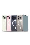 iPhone 15 Pro Uyumlu Magsafe Şarj Özellikli Şeffaf Sert PC Zore Embos Kılıf-Renksiz iPhone 15 Pro Uyumlu Magsafe Şarj Özellikli Şeffaf Sert PC Zore Embos Kılıf-Renksiz