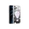 iPhone 12 Pro Max Uyumlu Desenli Zore Silver Sert Kılıf-Balon