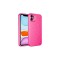 iPhone 11 Uyumlu Kamera Korumalı Simli Lüks Zore Koton Kılıf-Pembe Koyu