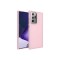 Galaxy Note 20 Ultra Uyumlu Metal Çerçeve ve Buton Tasarımlı Silikon Zore Luna Kılıf-Pembe