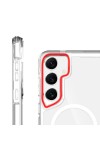 Galaxy S24 Plus Kılıf Zore Magsafe Şarj Özellikli T-Max Magsafe Kapak-Renksiz Galaxy S24 Plus Kılıf Zore Magsafe Şarj Özellikli T-Max Magsafe Kapak-Renksiz