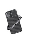 iPhone 15 Uyumlu Zore Negro Silikon Kılıf-Siyah iPhone 15 Uyumlu Zore Negro Silikon Kılıf-Siyah