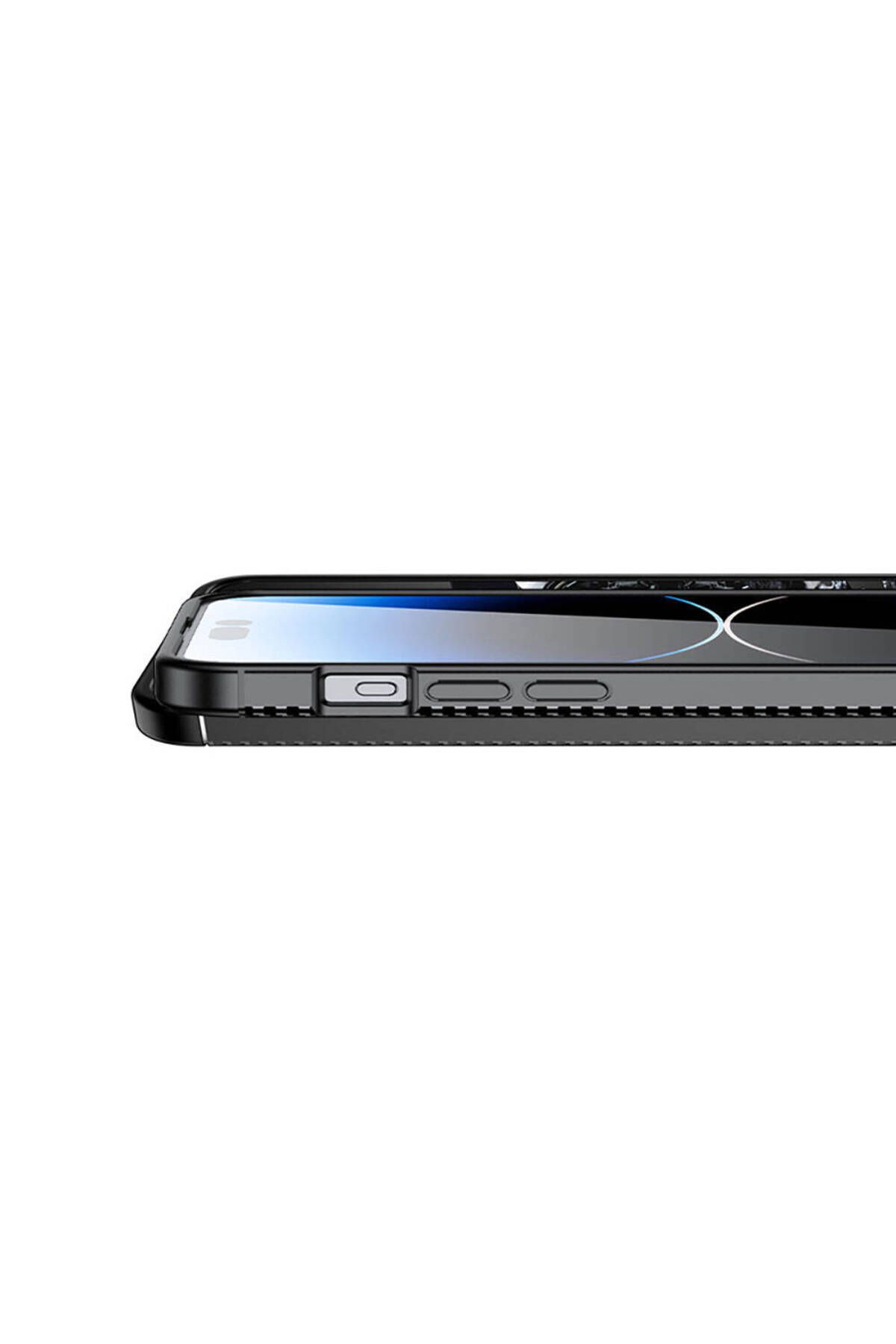 iPhone 15 Uyumlu Zore Negro Silikon Kılıf-Siyah iPhone 15 Uyumlu Zore Negro Silikon Kılıf-Siyah