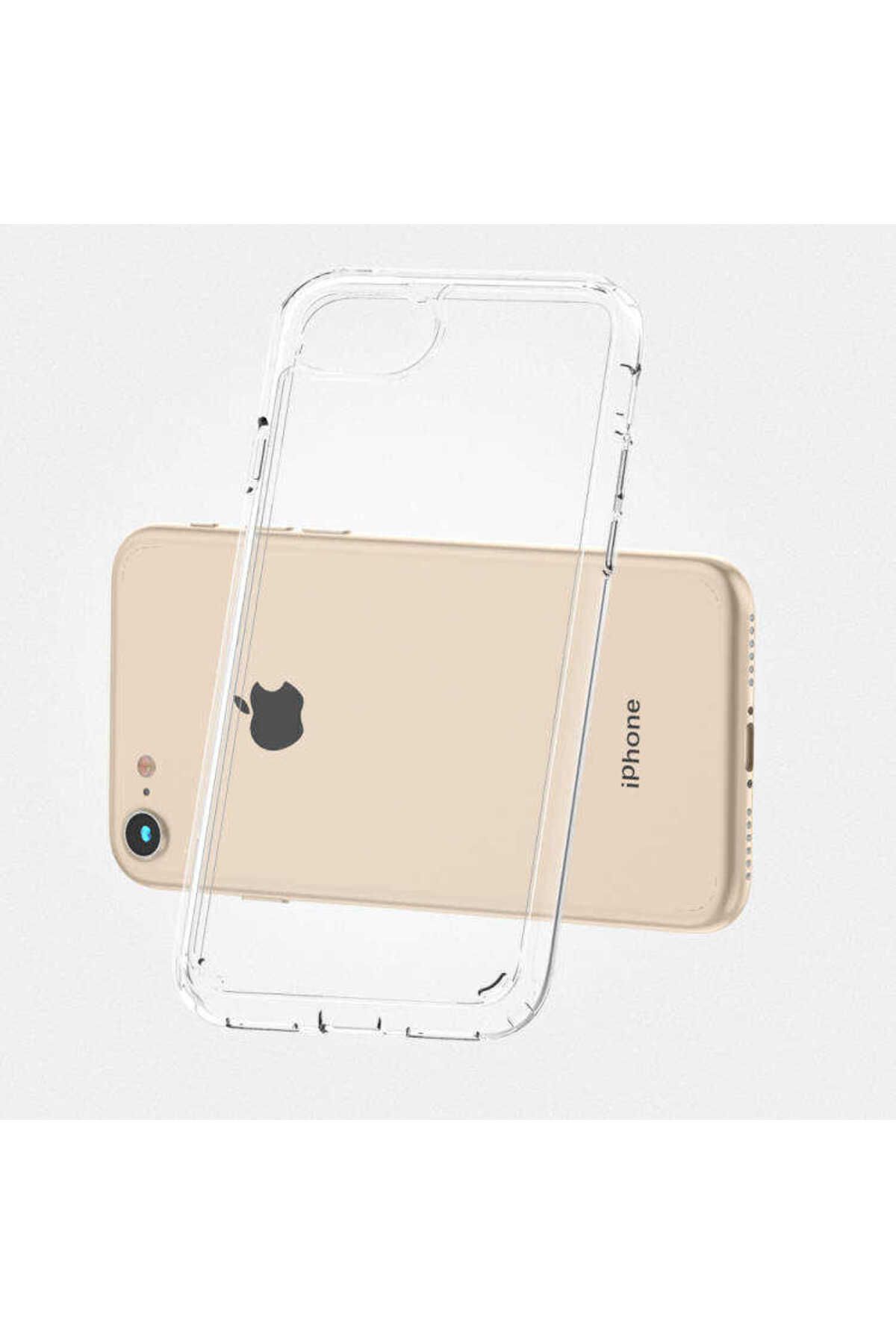 iPhone SE 2022 Uyumlu Zore Coss Kılıf-Renksiz iPhone SE 2022 Uyumlu Zore Coss Kılıf-Renksiz
