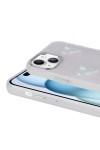 iPhone 15 Uyumlu Kabartma Figürlü Parlak Zore Eralli Silikon Kılıf-Kelebek iPhone 15 Uyumlu Kabartma Figürlü Parlak Zore Eralli Silikon Kılıf-Kelebek